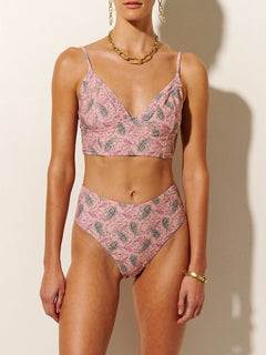 Isha High Waisted Bikini Bottom