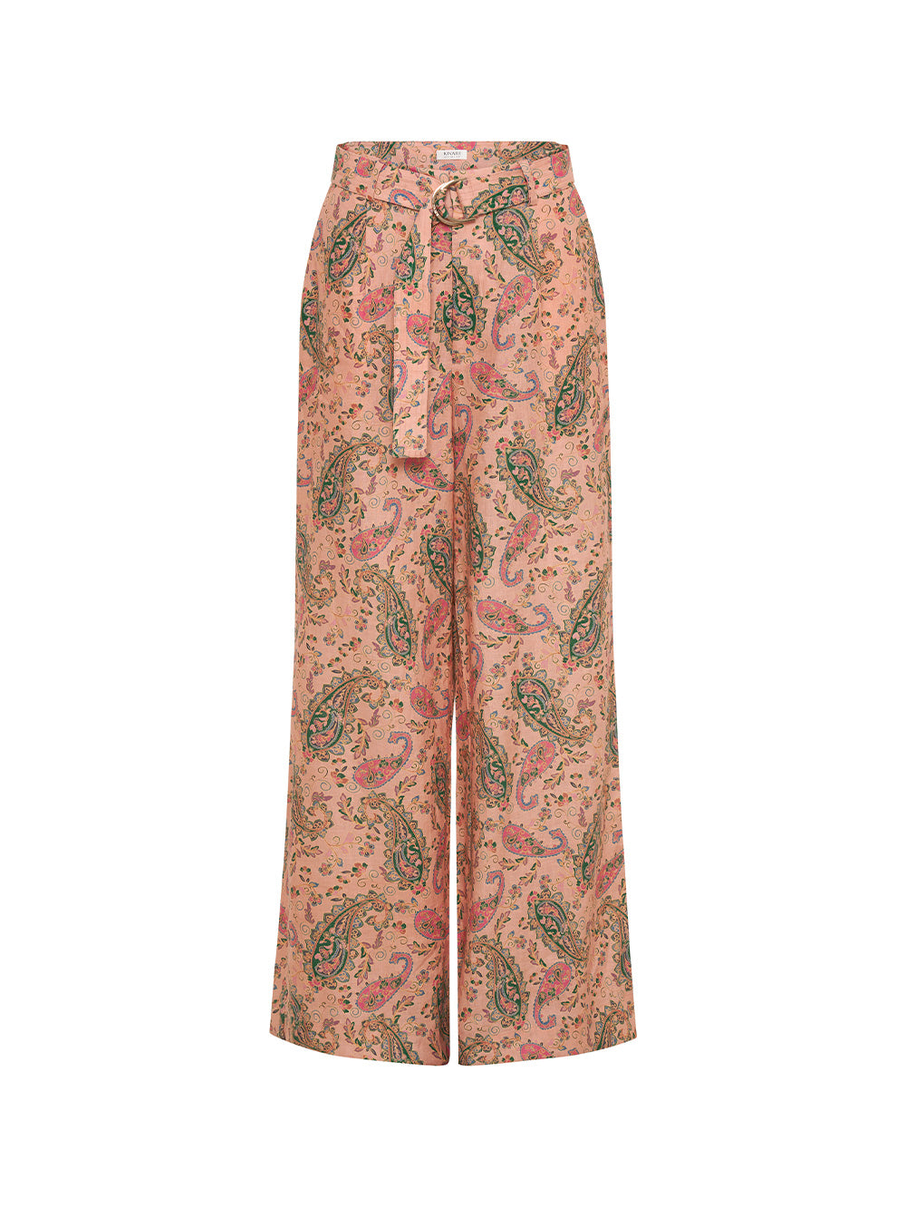 Isha Pant KIVARI | Pink paisley pant