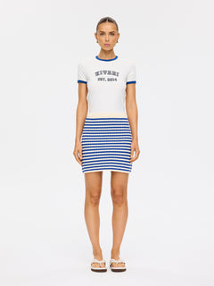Corinne Knit Mini Skirt