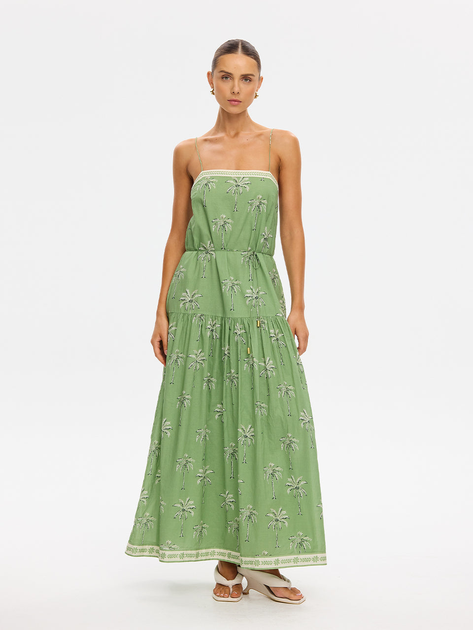 Kaelia Strappy Maxi Dress | Palm Tree Dress | KIVARI Kaelia Strappy Maxi Dress | Palm Tree Dress | KIVARI