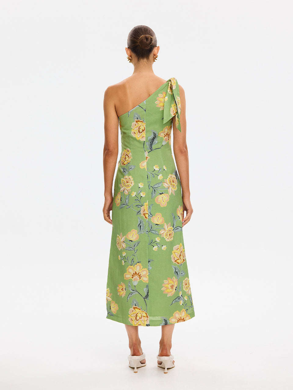 Eve One Shoulder Midi Dress