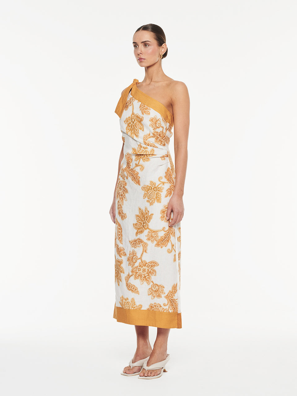 LD170OCH-Posie Midi Dress-02