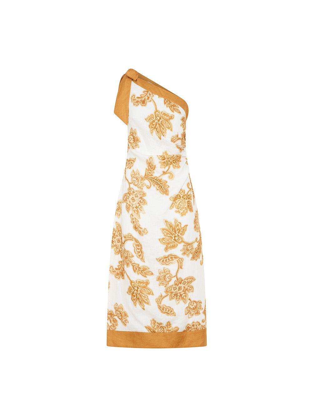 LD170OCH-Posie Midi Dress-GHOST