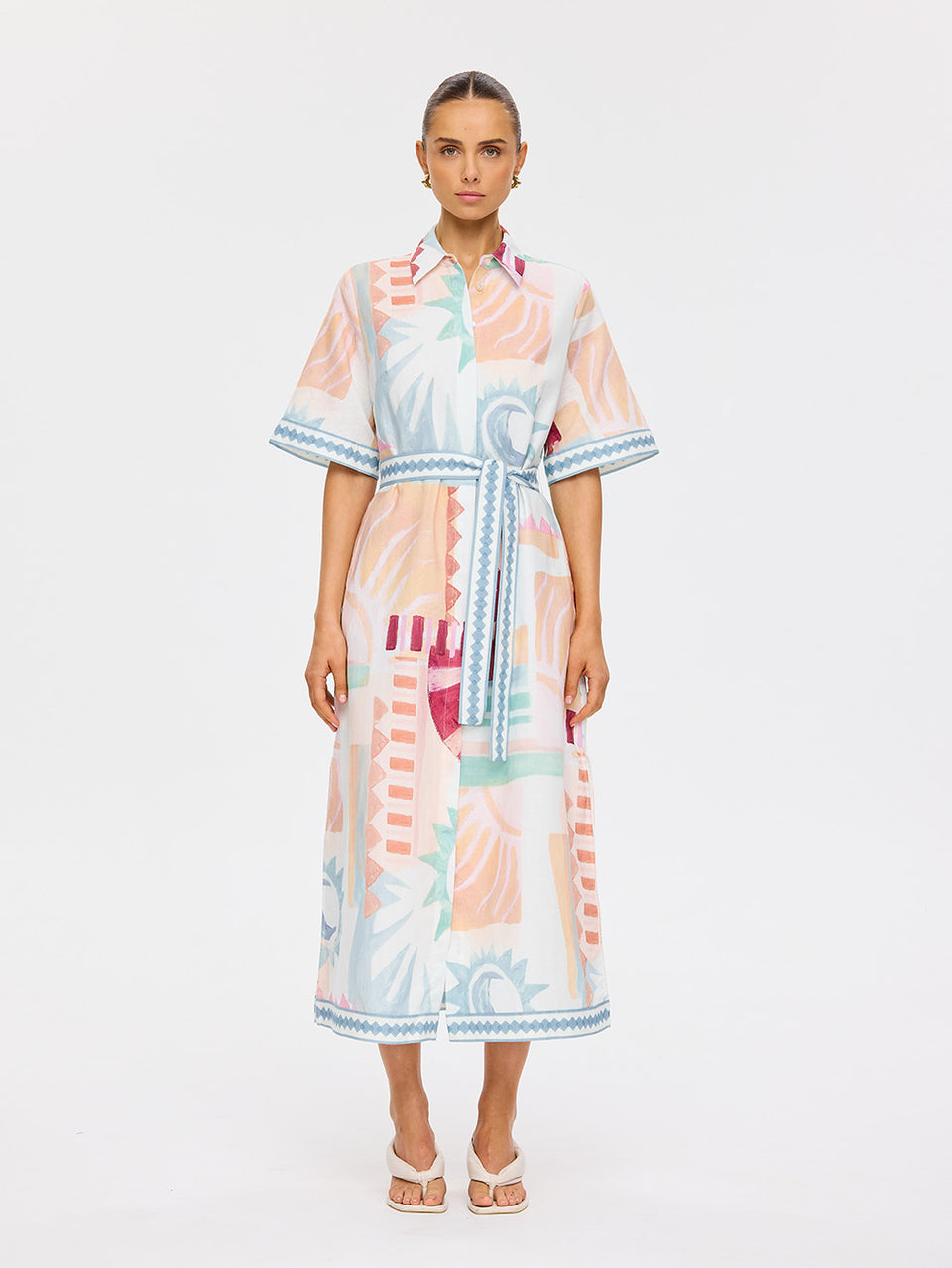 LD286PIN_Yali Midi Dress_Pink_1