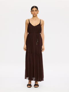 Sora Cami Trapeze Maxi Dress