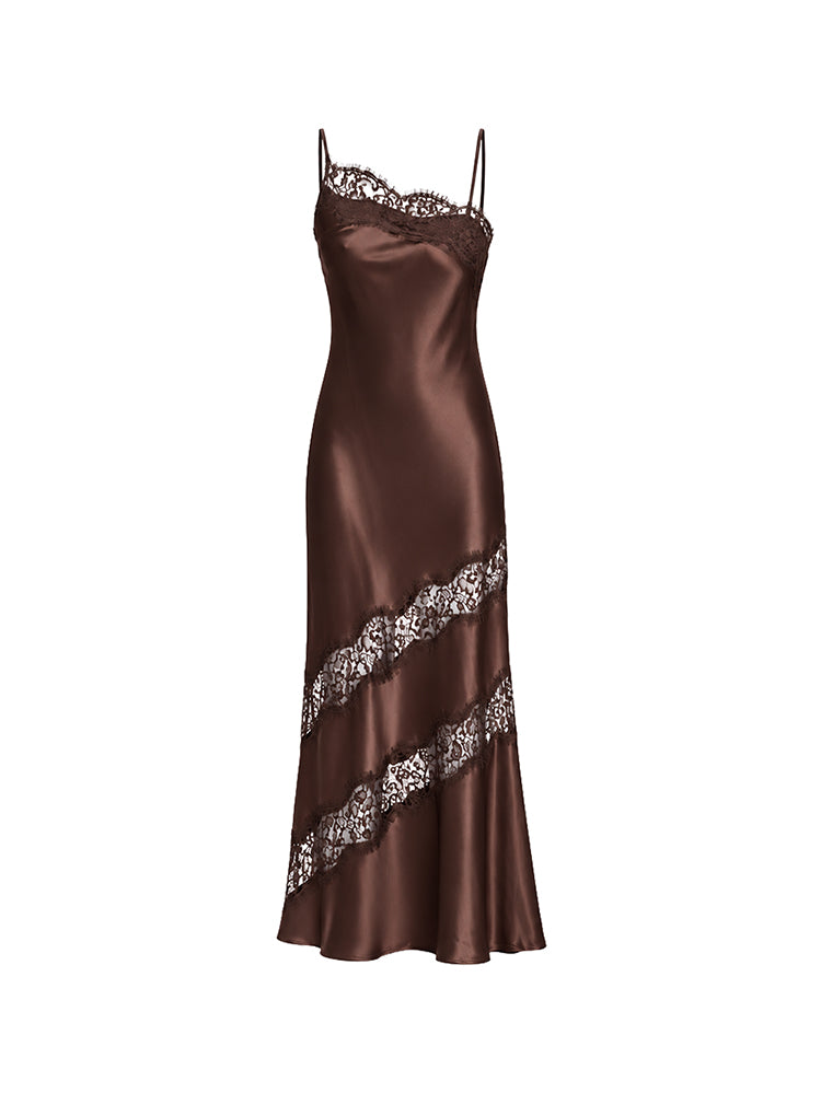 LD441CHO-Margot-Lace-Midi-Dress-Chocolate-GHOST
