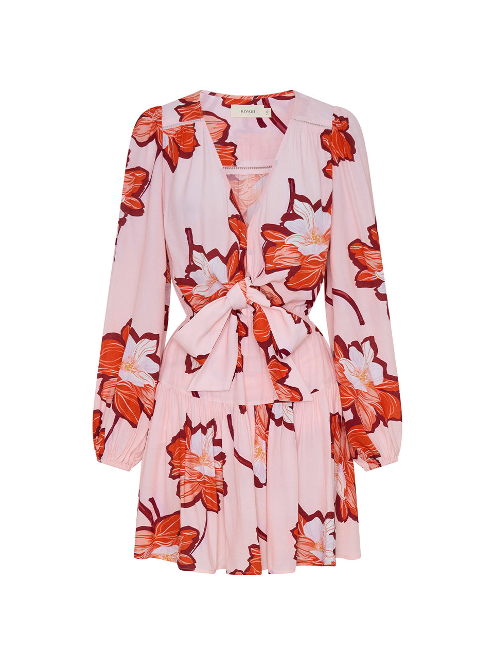 Lani-Tie-Front-Mini-Dress-Ghost