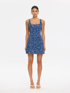 Oriana Denim Mini Dress