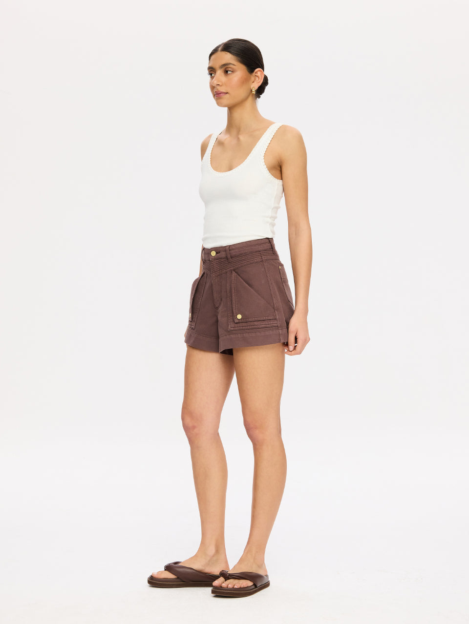 M212CHO-Celene-Denim-Shorts-Chocolate-02