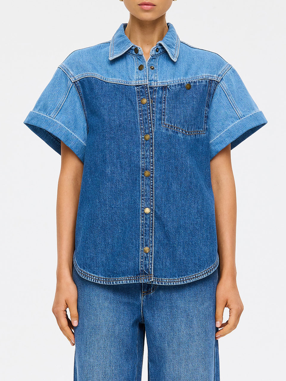 M233TWO_Coralie Denim Shirt_Coast Blue_5