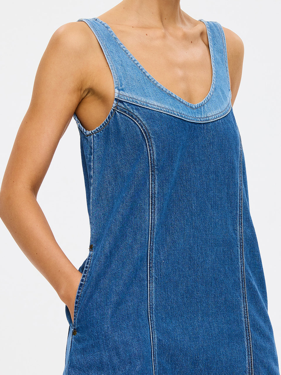 M244TWO_Coralie Denim Mini Dress_Coast Blue_4
