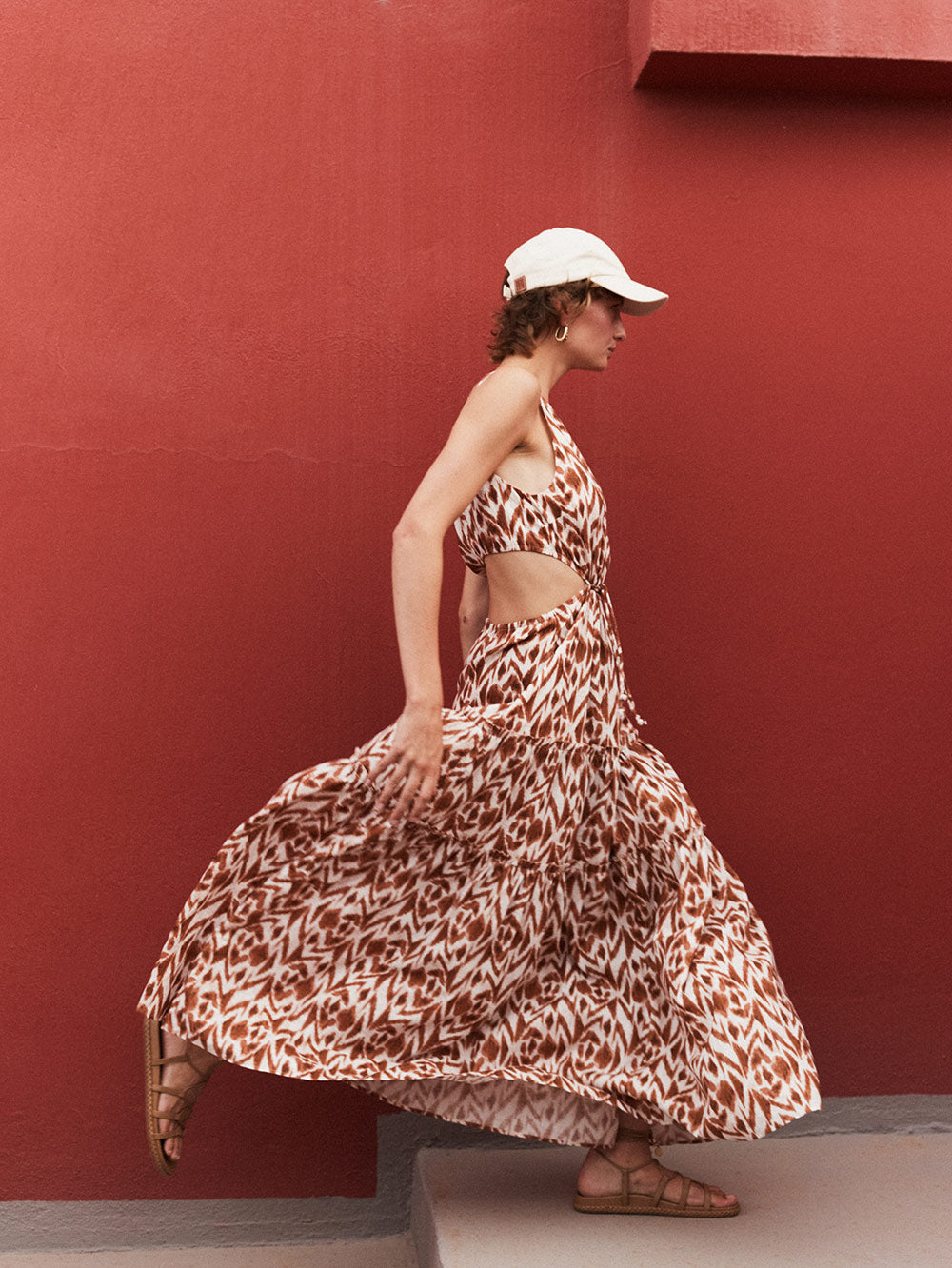 Marisa Cut Out Maxi Dress