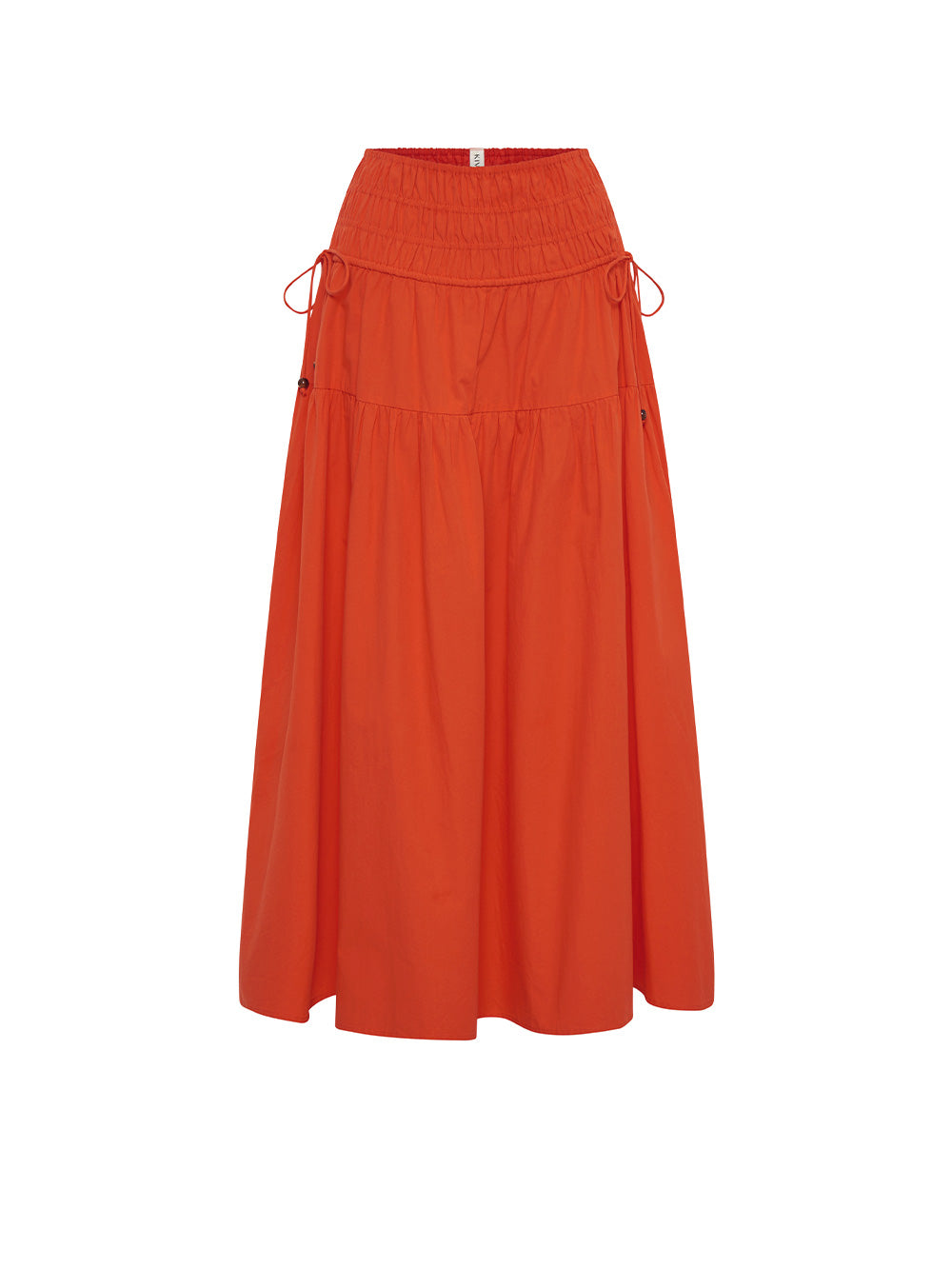 Nora Maxi Skirt | Red maxi skirt