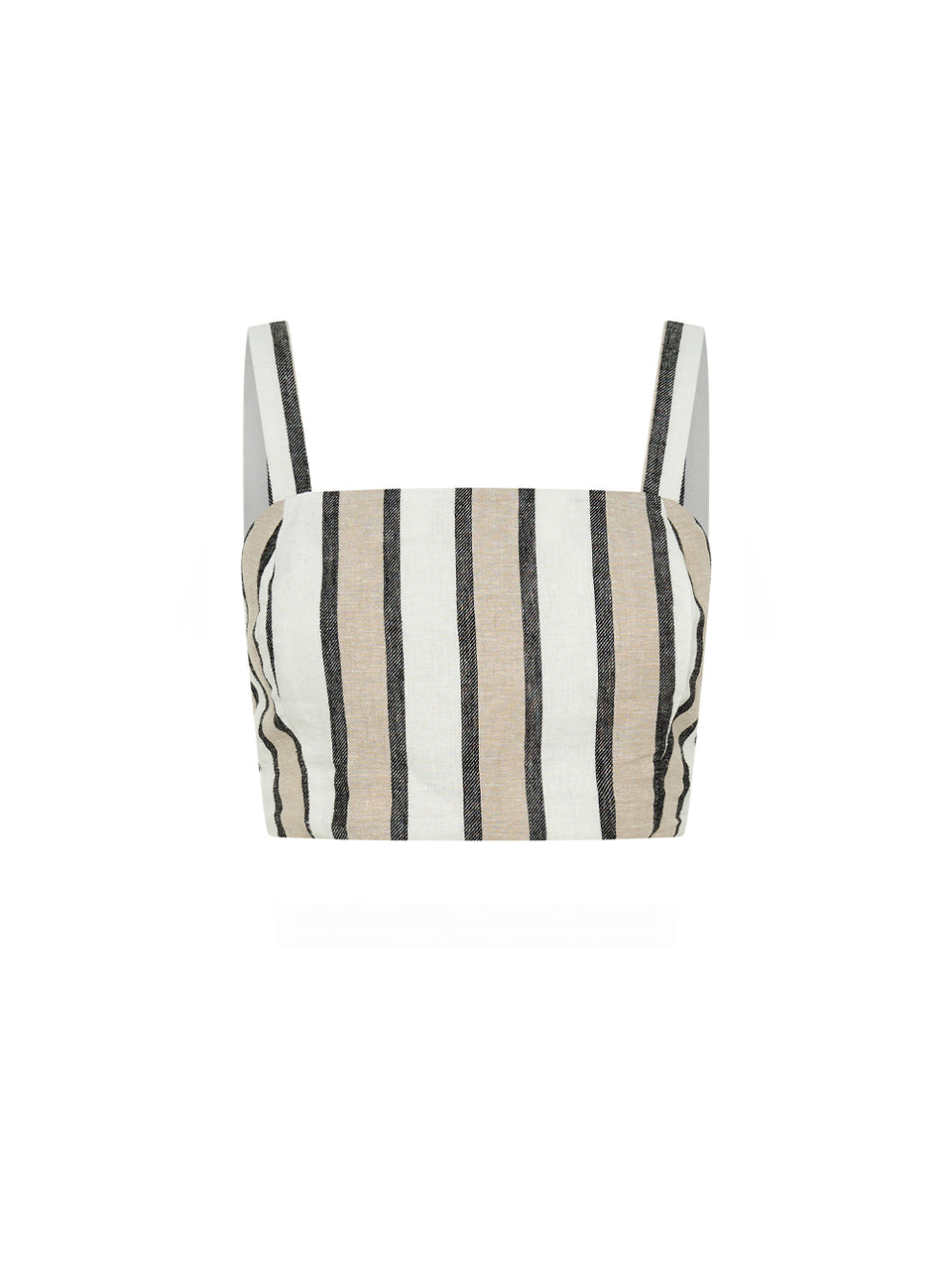 Oaklee Top KIVARI | Stripe crop top