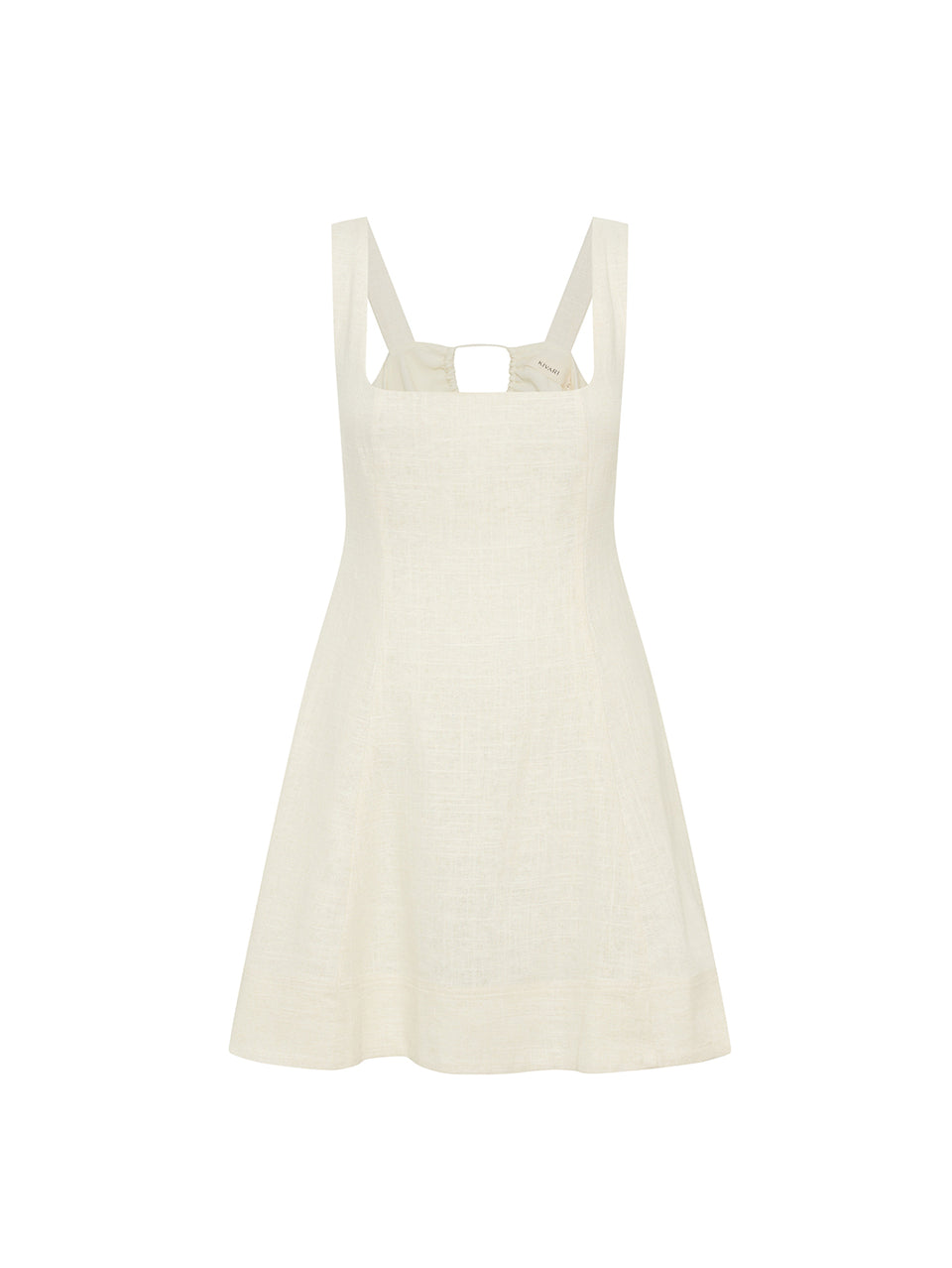 Oaklee Mini Dress Cream KIVARI | Cream mini dress