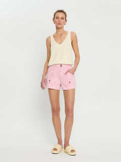 Paloma Denim Short - Pink