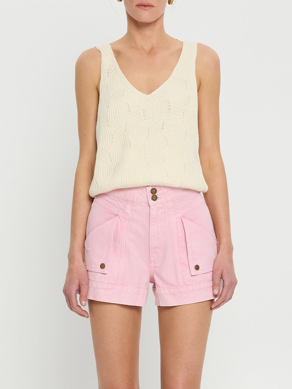 Paloma Denim Short Pink