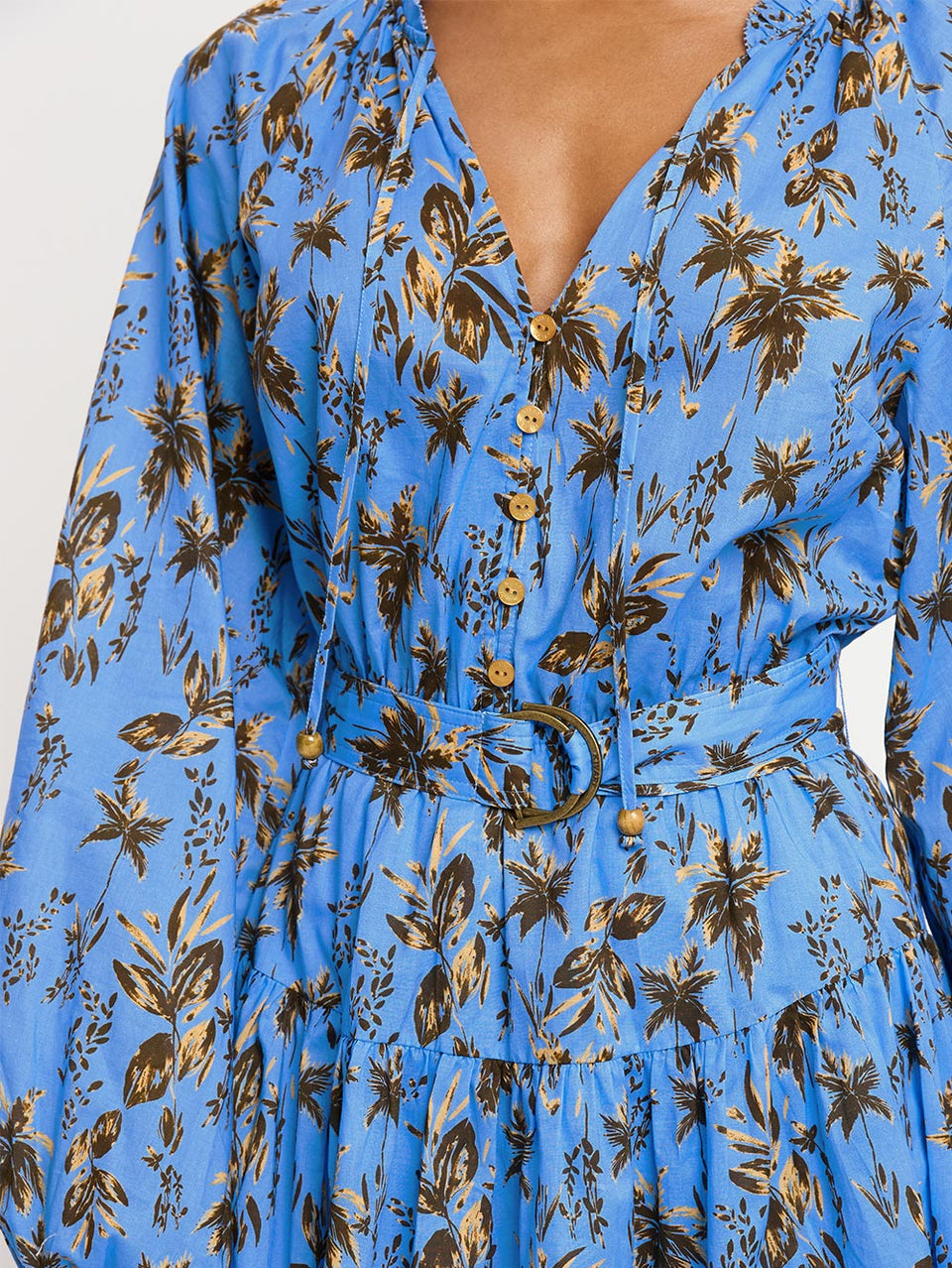 Paola Sleeved Mini Dress
