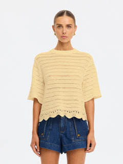 Poppy Knit Tee