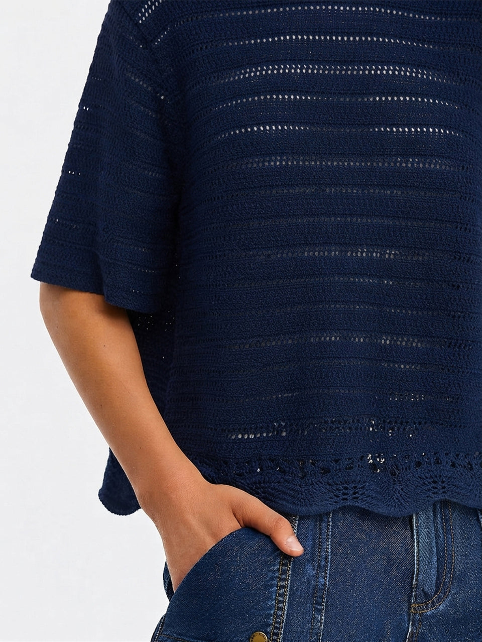 Poppy Knit Tee