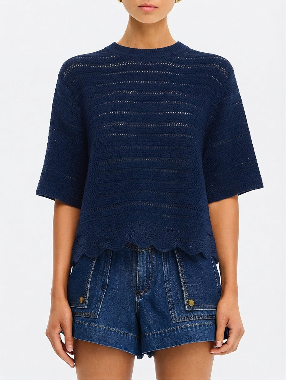 Poppy Knit Tee