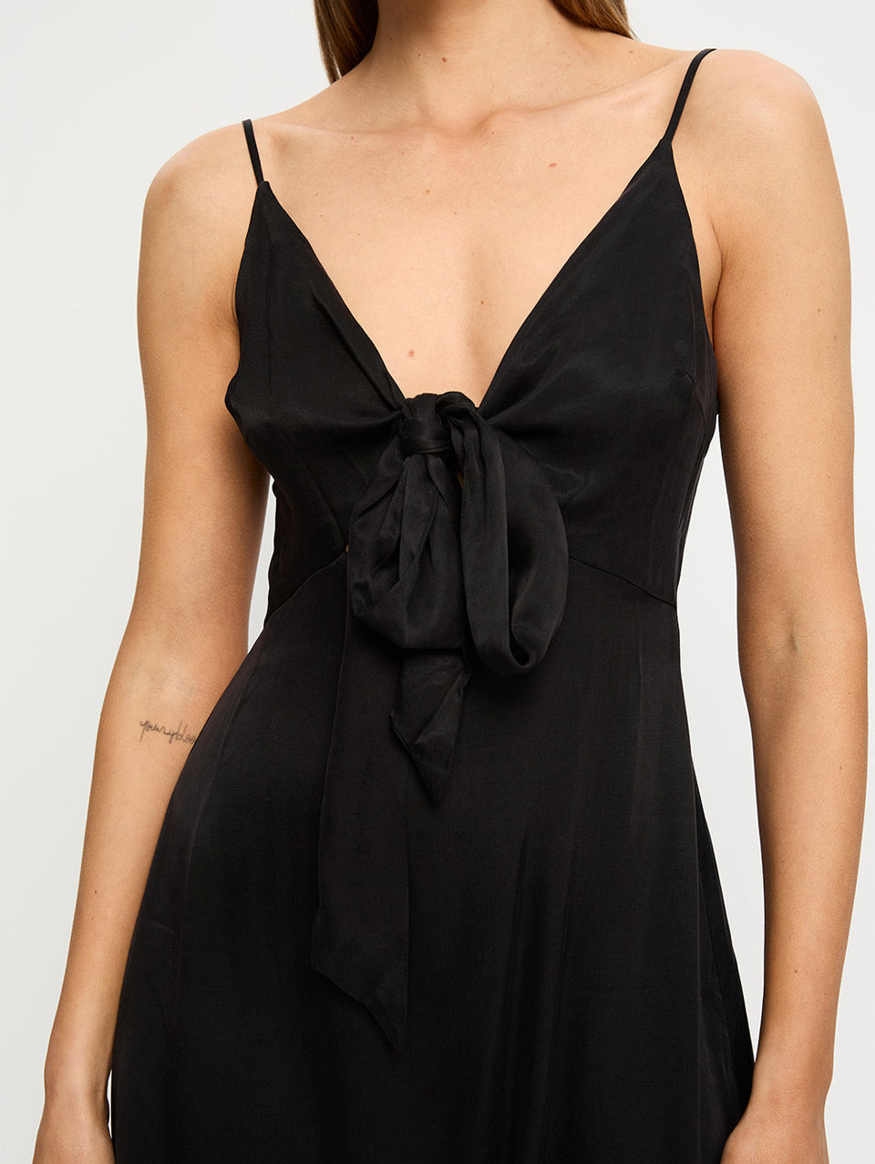Bianca Tie Front Mini Dress | KIVARI Bianca Tie Front Mini Dress | KIVARI