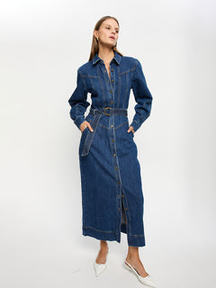 Bonny Denim Midi Dress