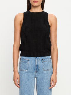 Ivy Knit Cami - Black