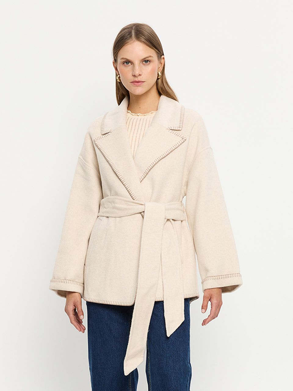 Josephina Coat - Ivory
