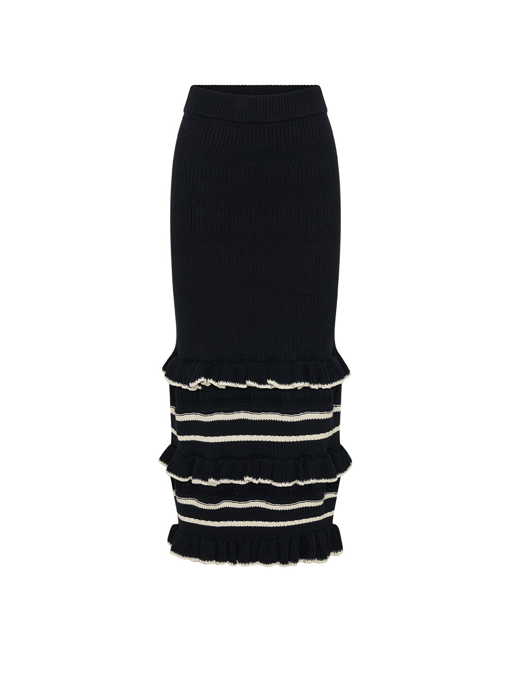 Rafaela-Knit-Skirt-Black-Ghostjpg