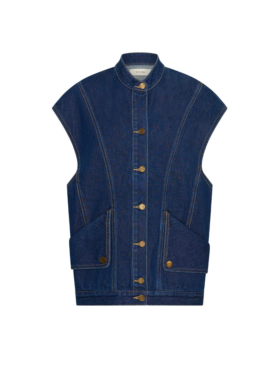 Remi Denim Vest
