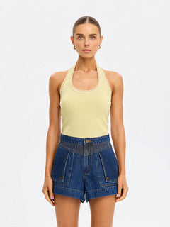 Rhea Halter Top