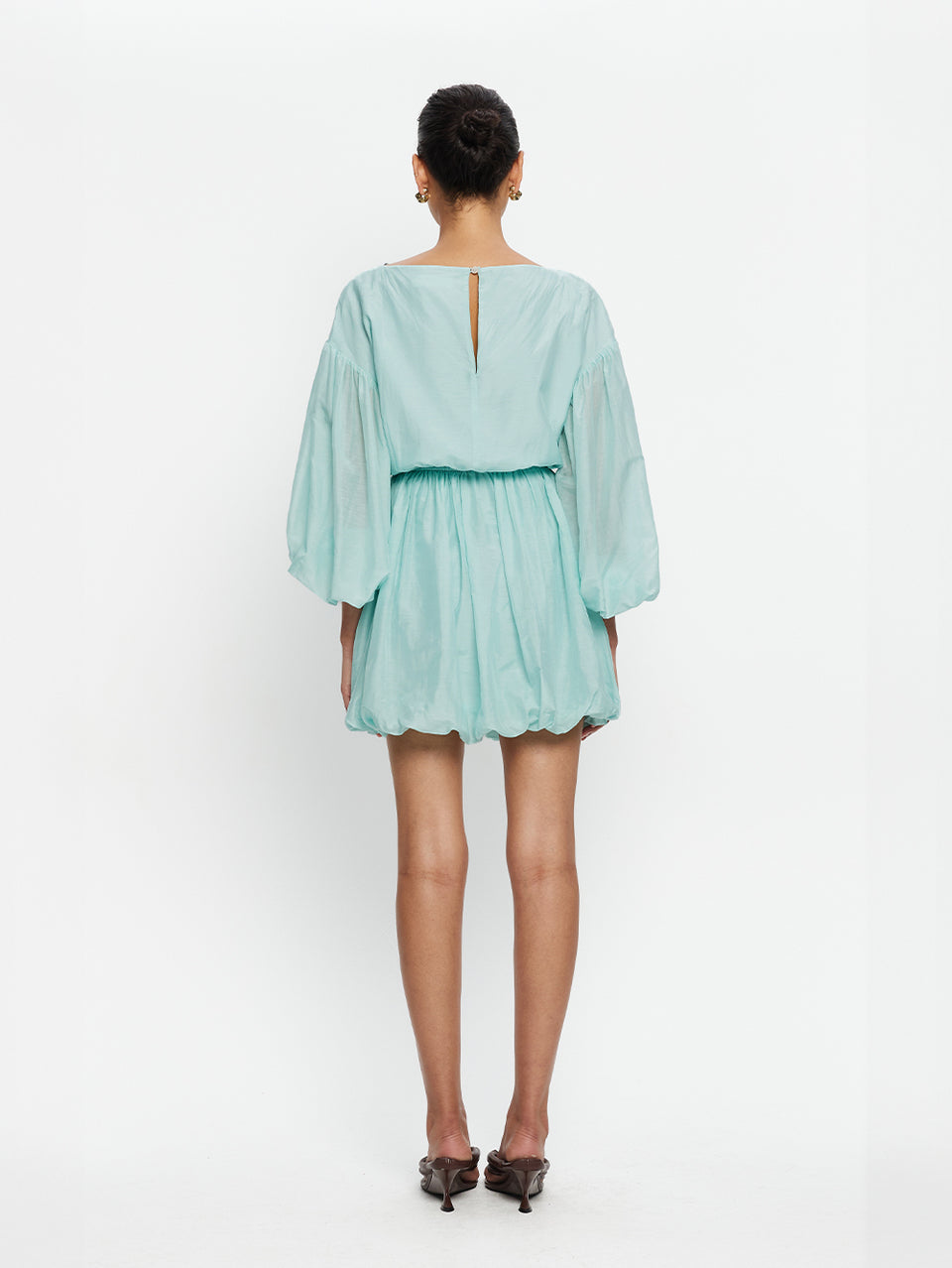 Riley Bubble Hem Mini Dress