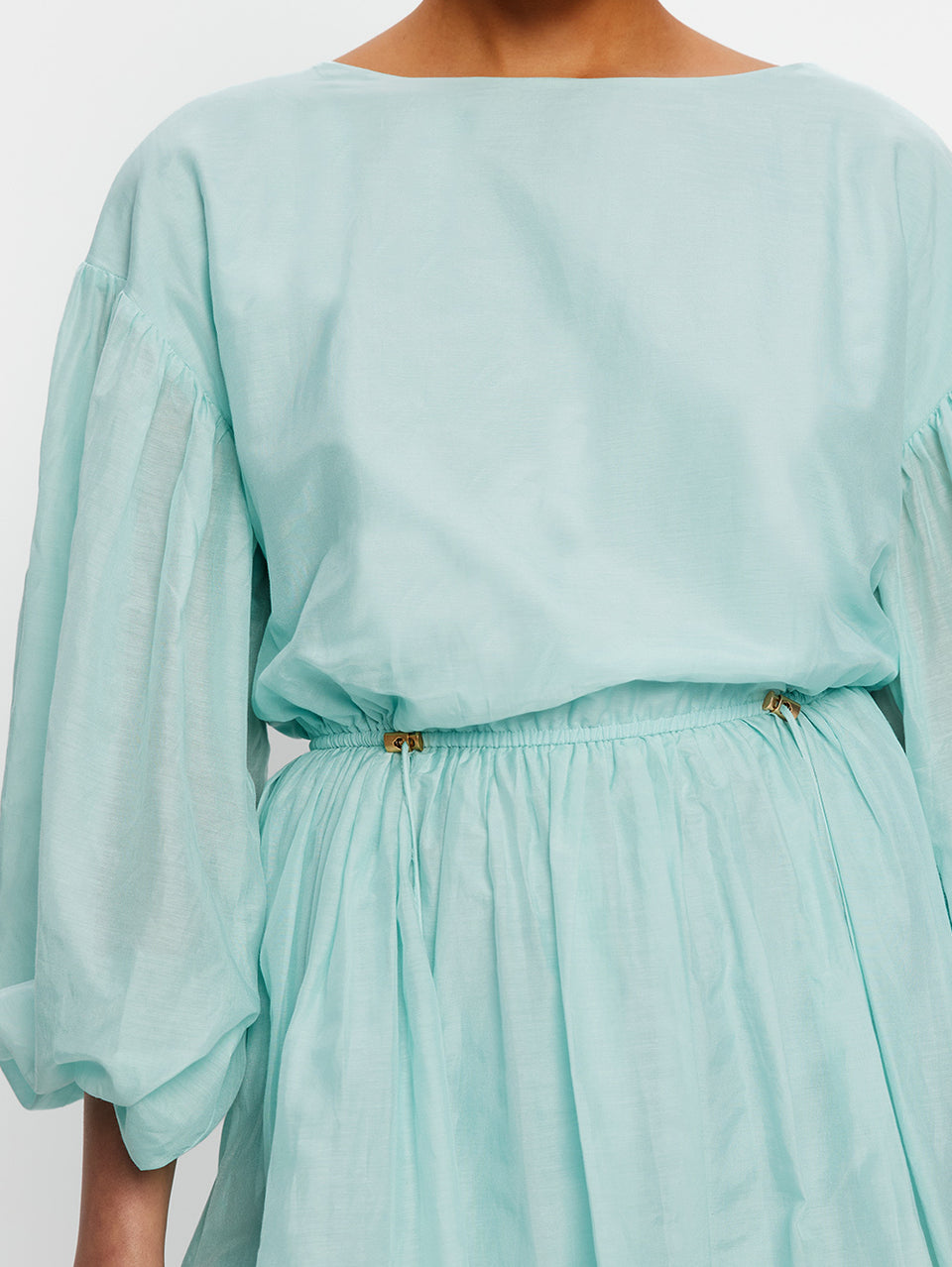 Riley Bubble Hem Mini Dress