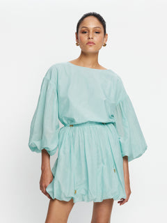 Riley Bubble Hem Mini Dress