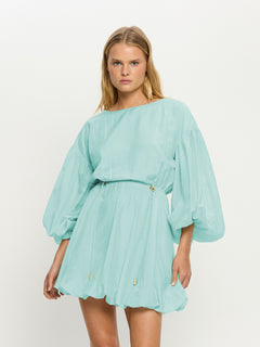 Riley Bubble Hem Mini Dress