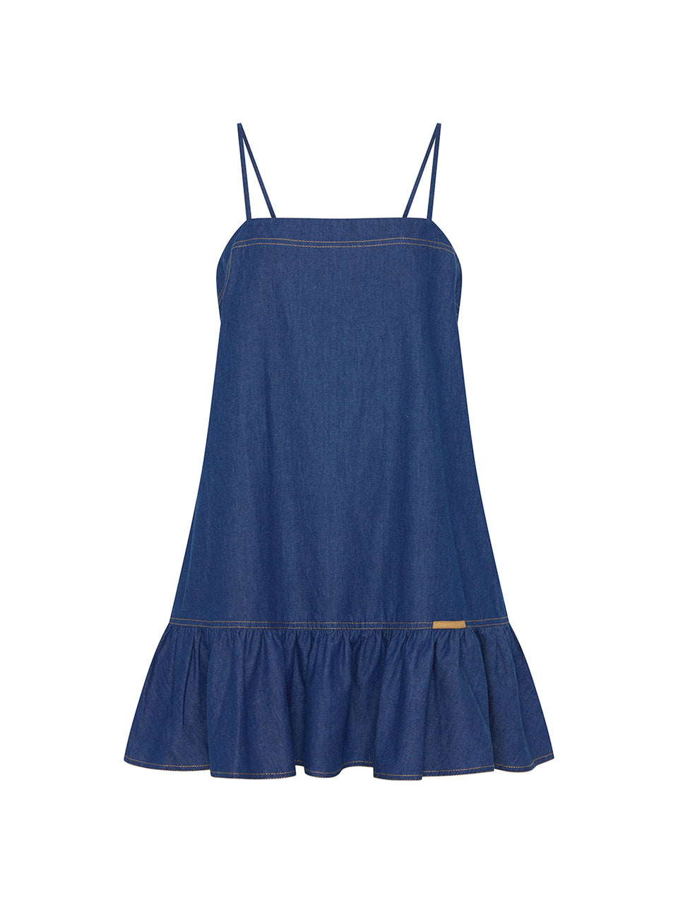 SD283OCH-Alicia Chambray Dress-GHOST