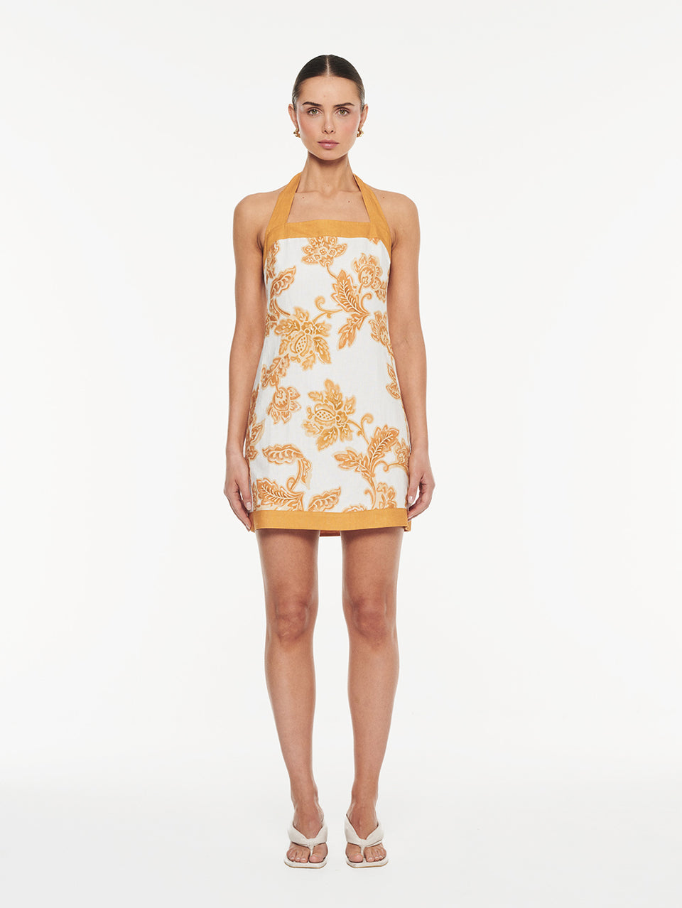 SD283OCH-Posie Mini Dress-01