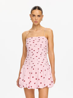 Sia Bubble Hem Mini Dress