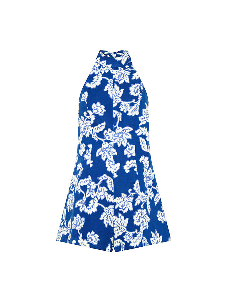 SD367BLU-Linda-Sleeved-Mini-Dress-blue-butter-GHOST