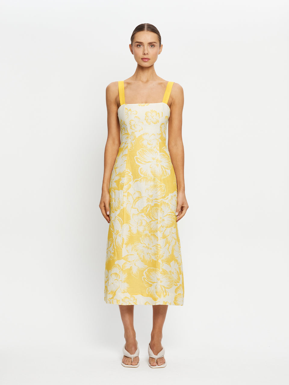 Soraya Tie Back Midi Dress