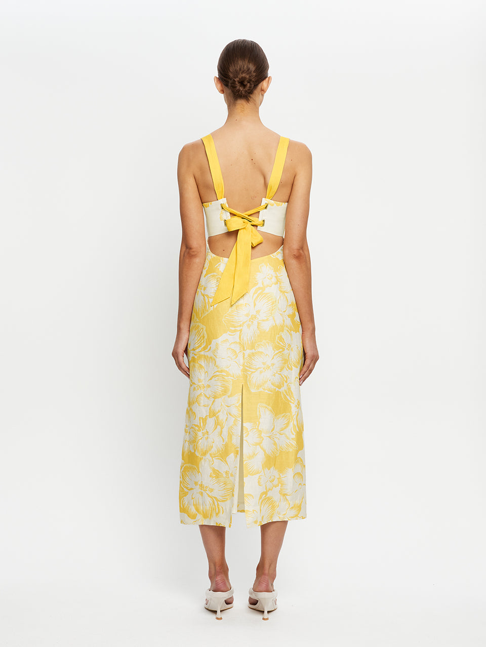 Soraya Tie Back Midi Dress