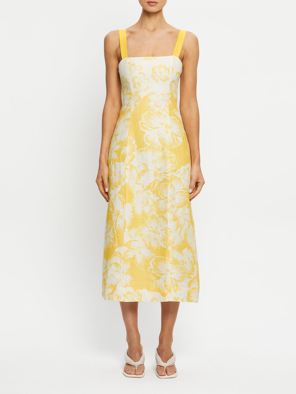 Soraya Tie Back Midi Dress