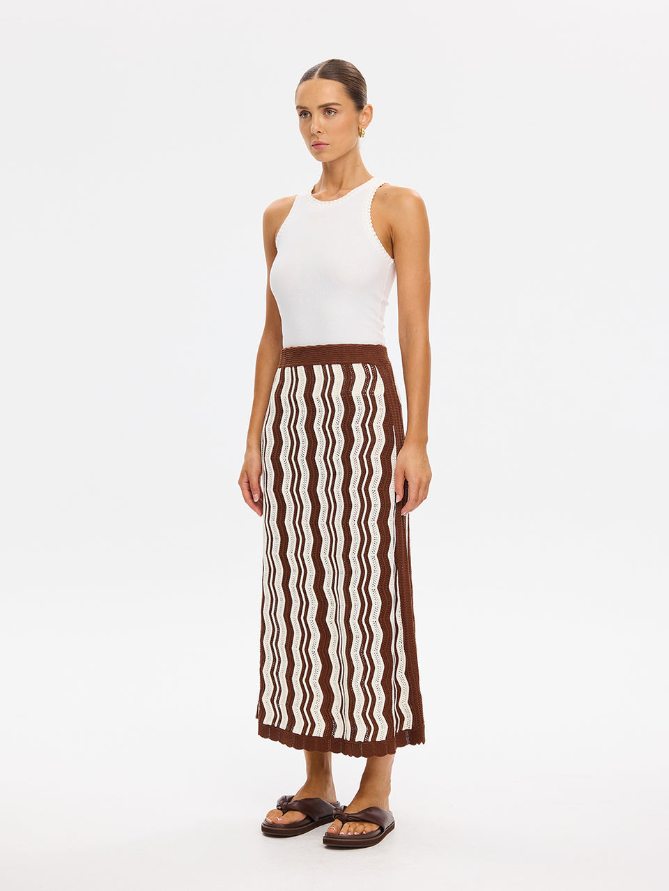 Sarah Knit Midi Skirt