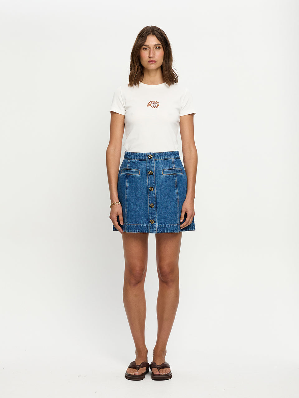 Shea Denim Skirt