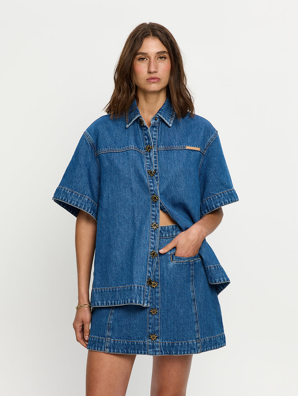 Shea Denim Skirt