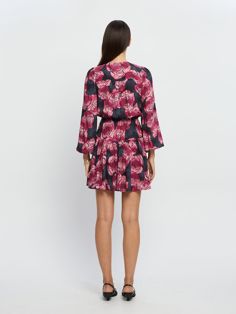 Shia Tie Front Mini Dress