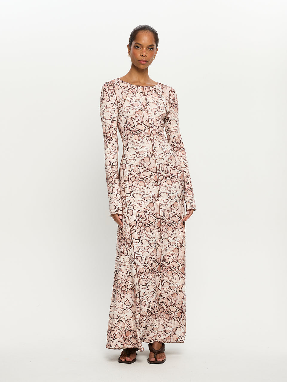 Simone Jersey Maxi Dress