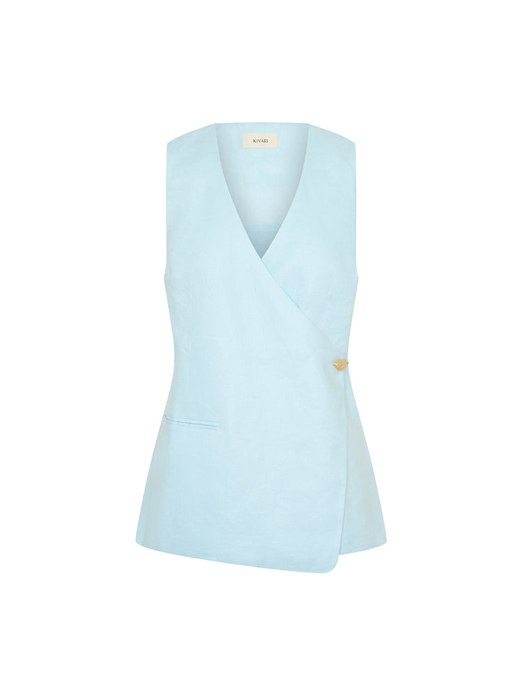 T223SPR_Indra Vest_Spearmint_GHOST