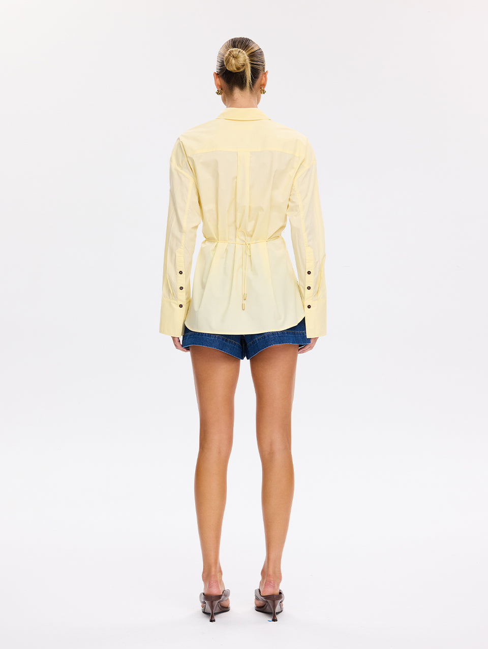 T252BUT-DREW-TIE-BACK-SHIRT-BUTTER-03